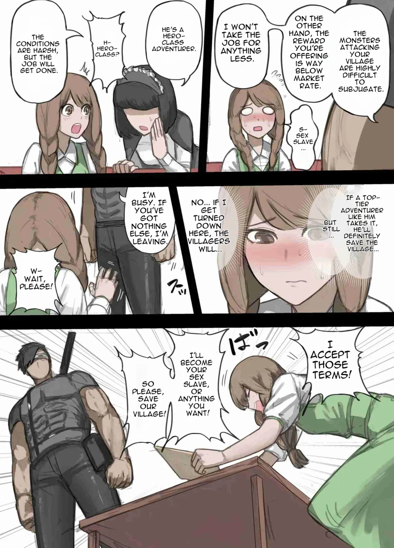 A Hero's One Week: Village Girl Arc page 5 full