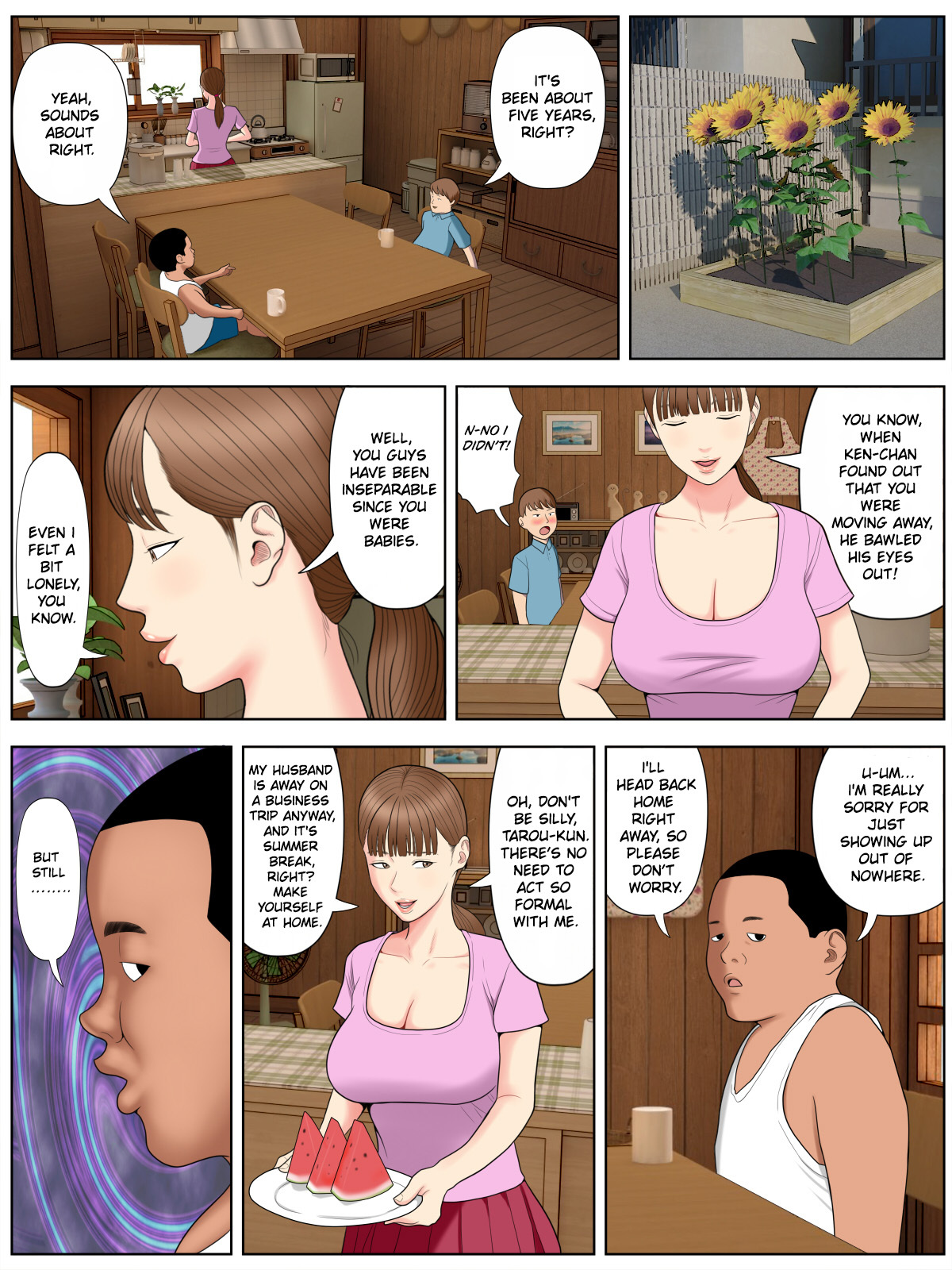 Tomohaha Kurui 1 | Obsessed with my Friend's Mother 1 page 10 full