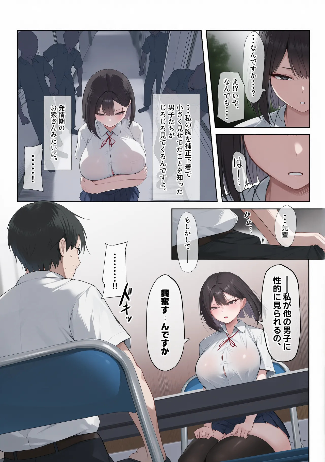 先輩のために、抱かれます。 page 7 full