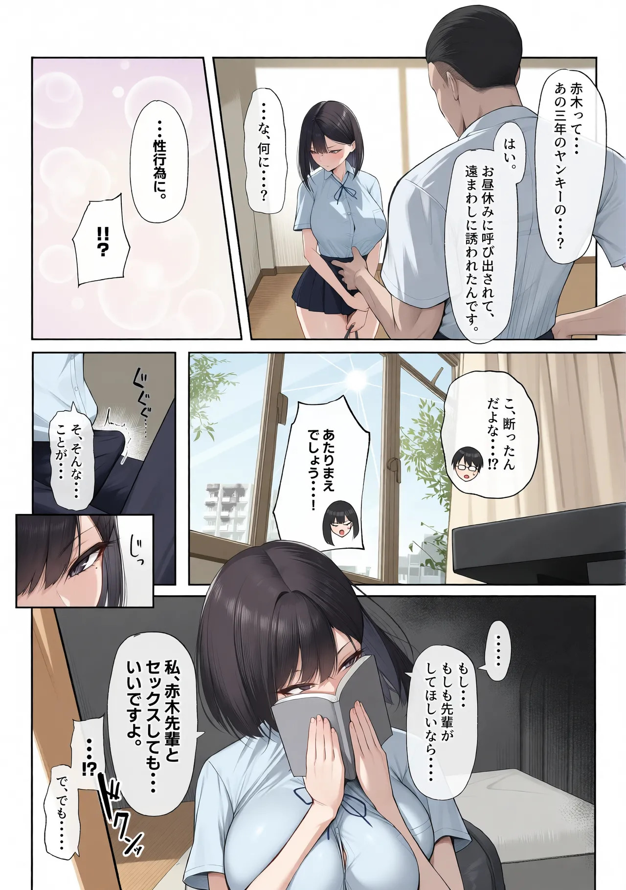 先輩のために、抱かれます。 page 9 full