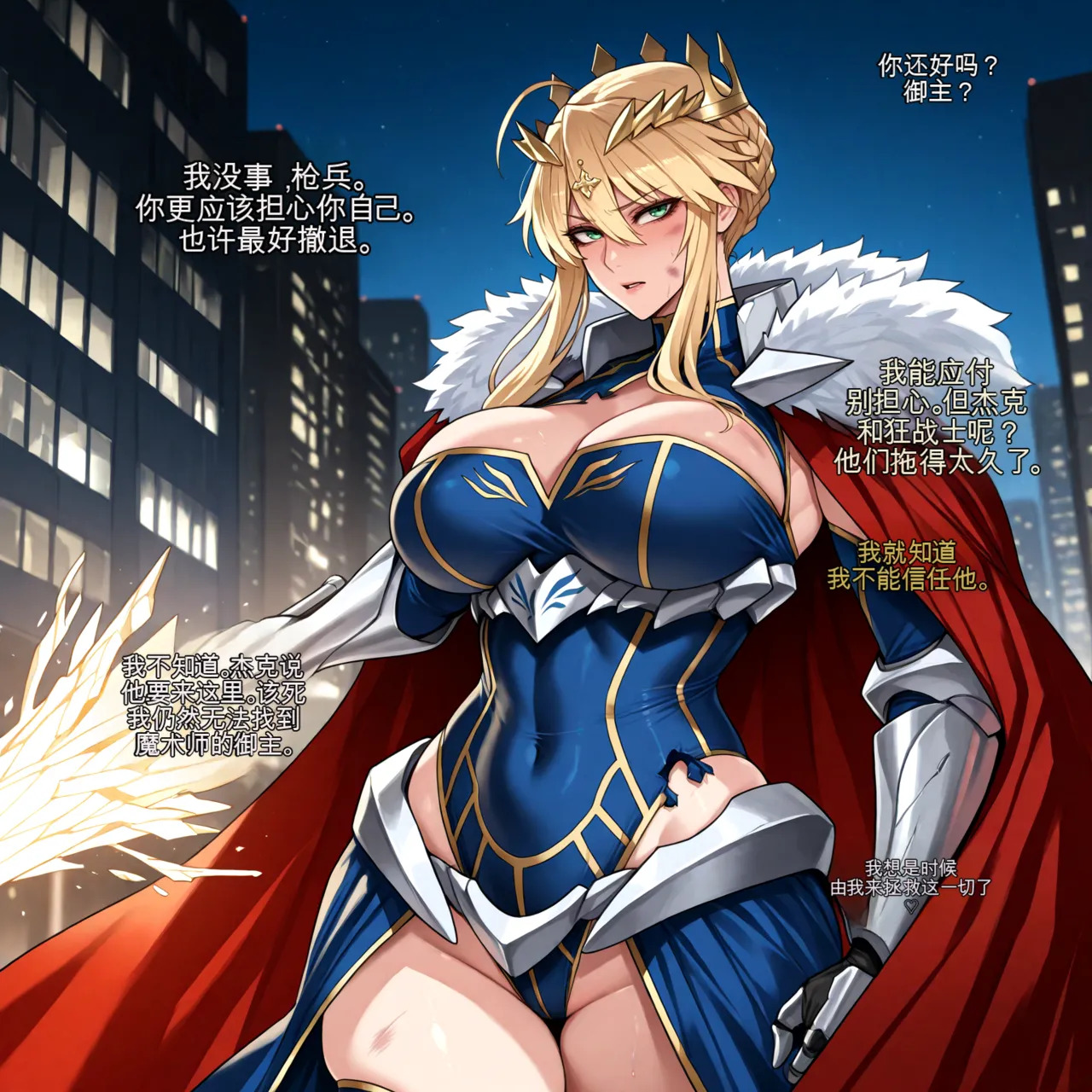 Artoria's Darkest Desires Remaster  不与你的纯爱中文机翻 page 6 full