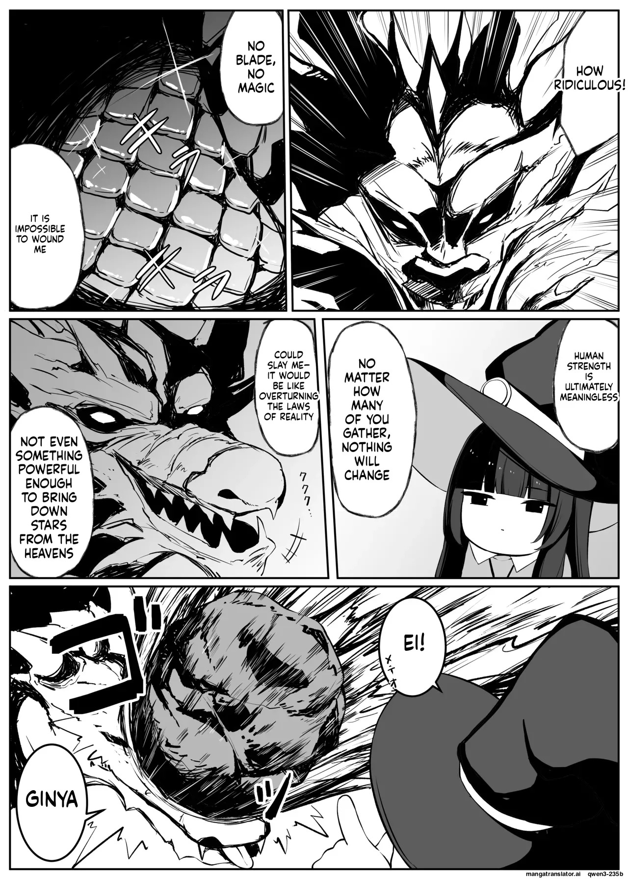 Saikyou Witch ga Zako Monster-tachi ni Haiboku Suru Hanashi 2 page 3 full