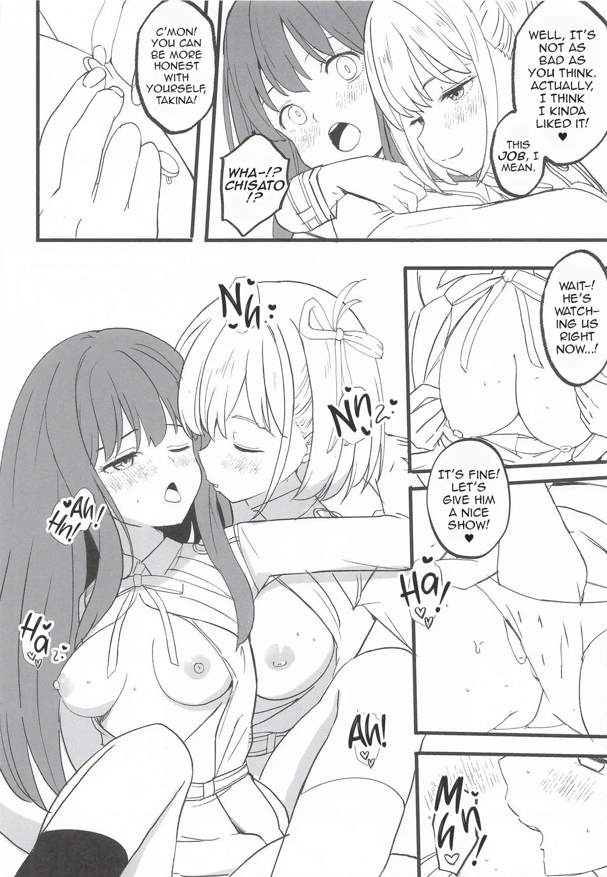 Lycoris no Ecchi na Hon 11 | Lycoris Lewd Book Ch. 11 page 8 full