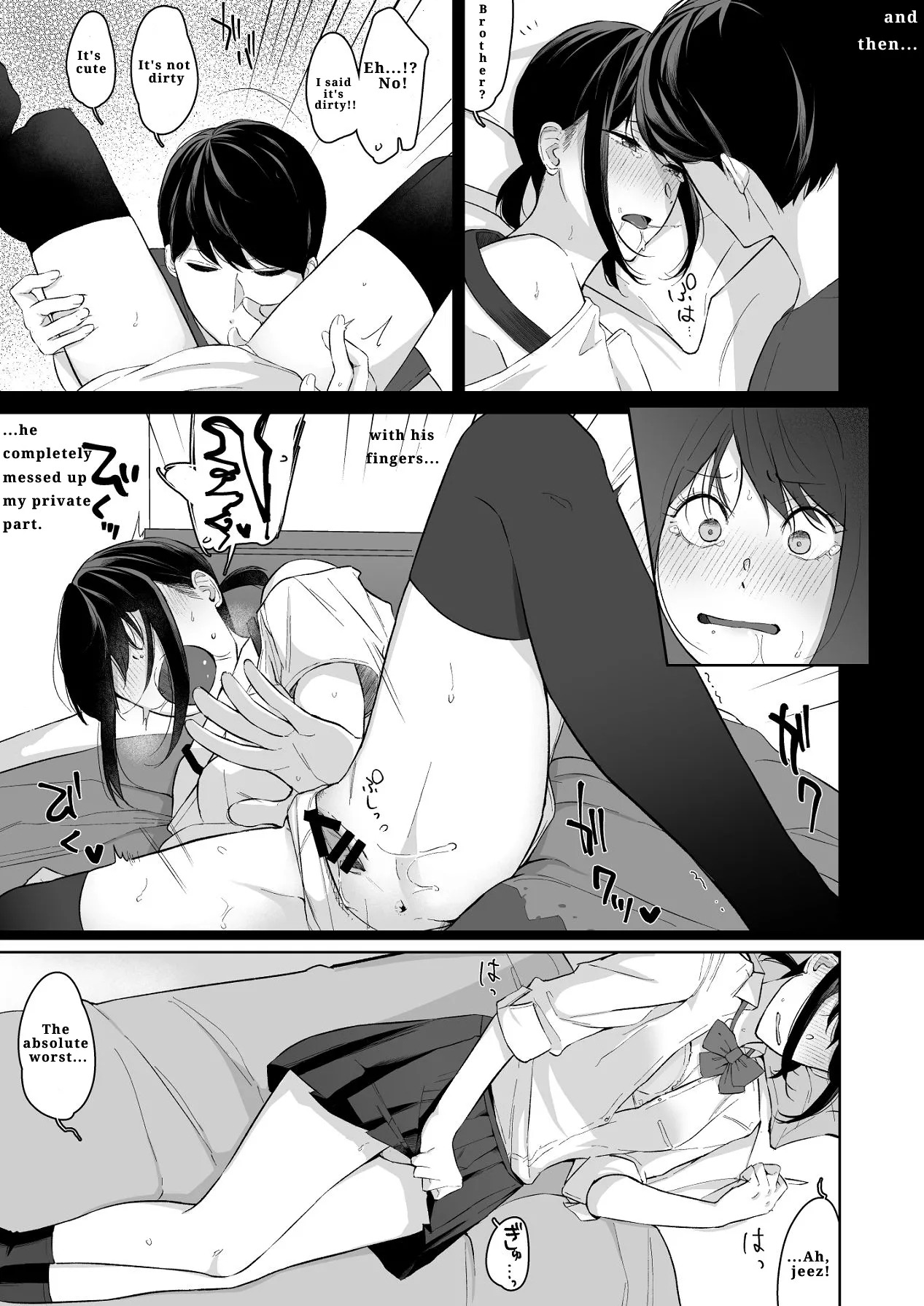 I tried hitting on my cold younger sister. Turns out she was surprisingly easy. 2 page 10 full