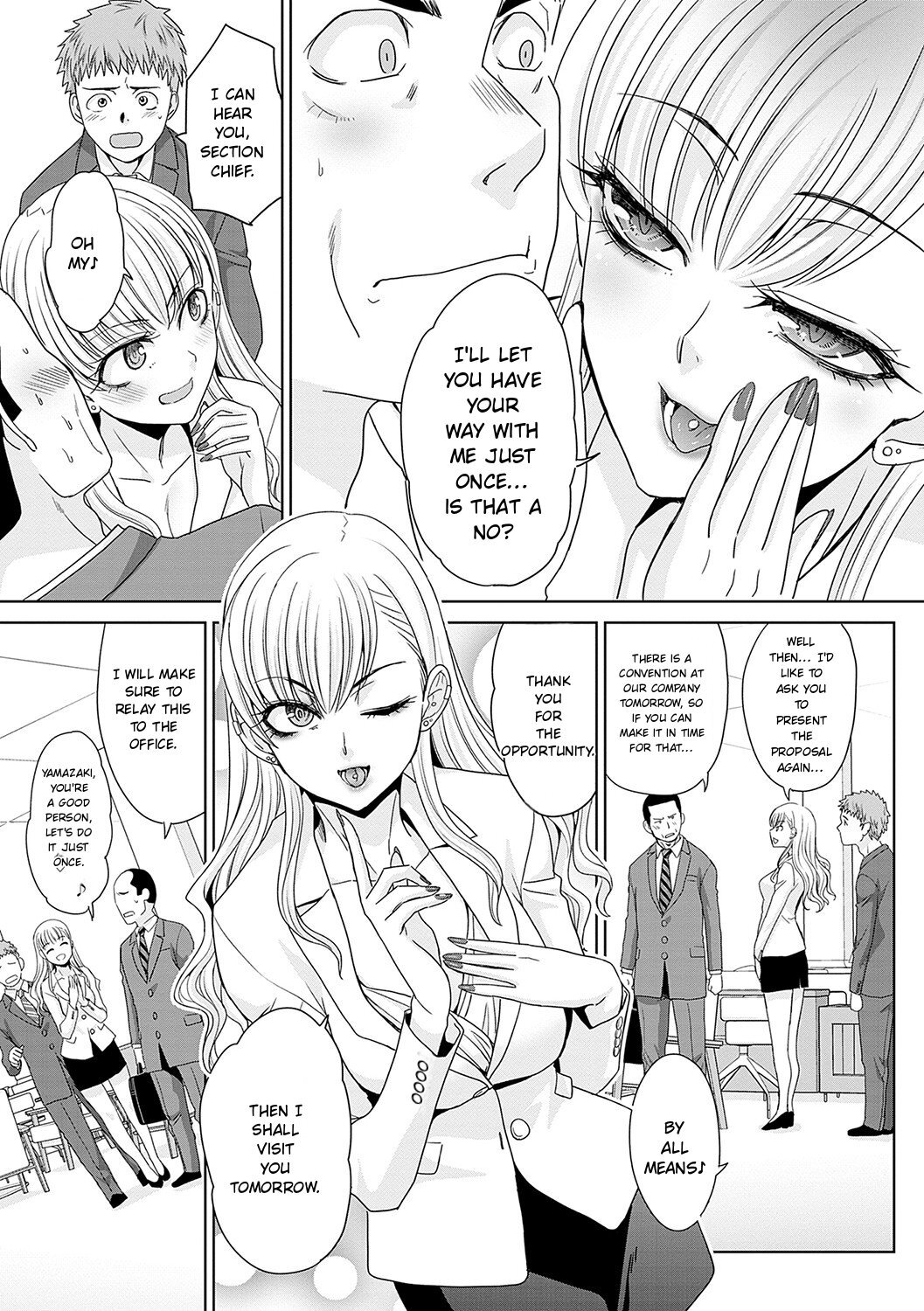 Tsukiyono Kachou wa Gal o Yamerarenai - Tsukiyono The manager can't quit a gal page 6 full