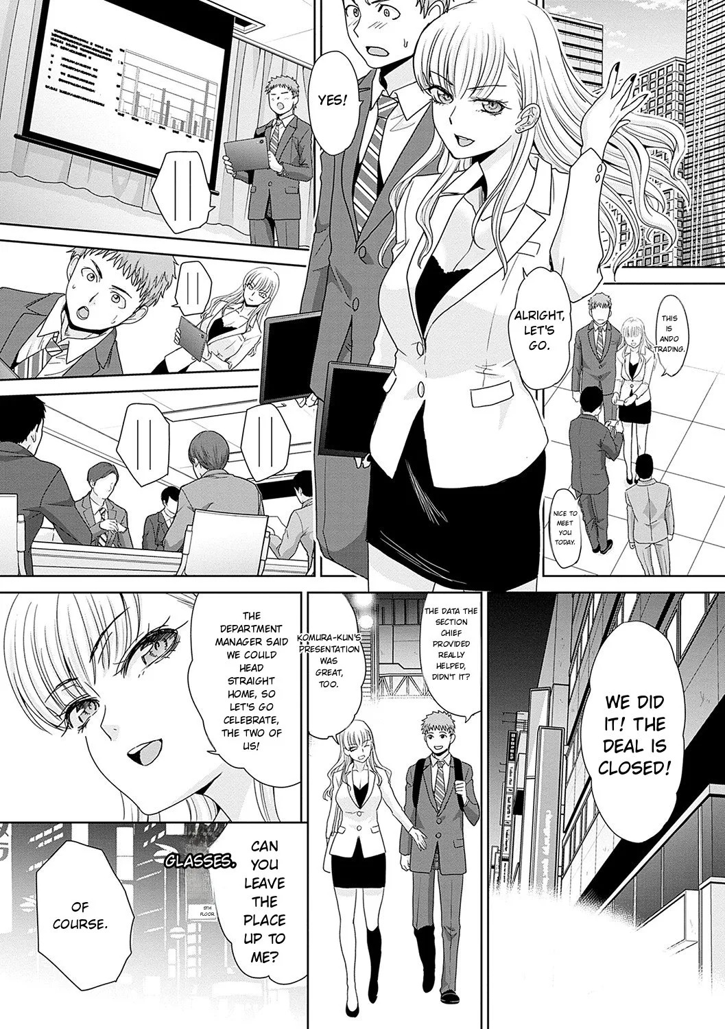 Tsukiyono Kachou wa Gal o Yamerarenai - Tsukiyono The manager can't quit a gal page 8 full