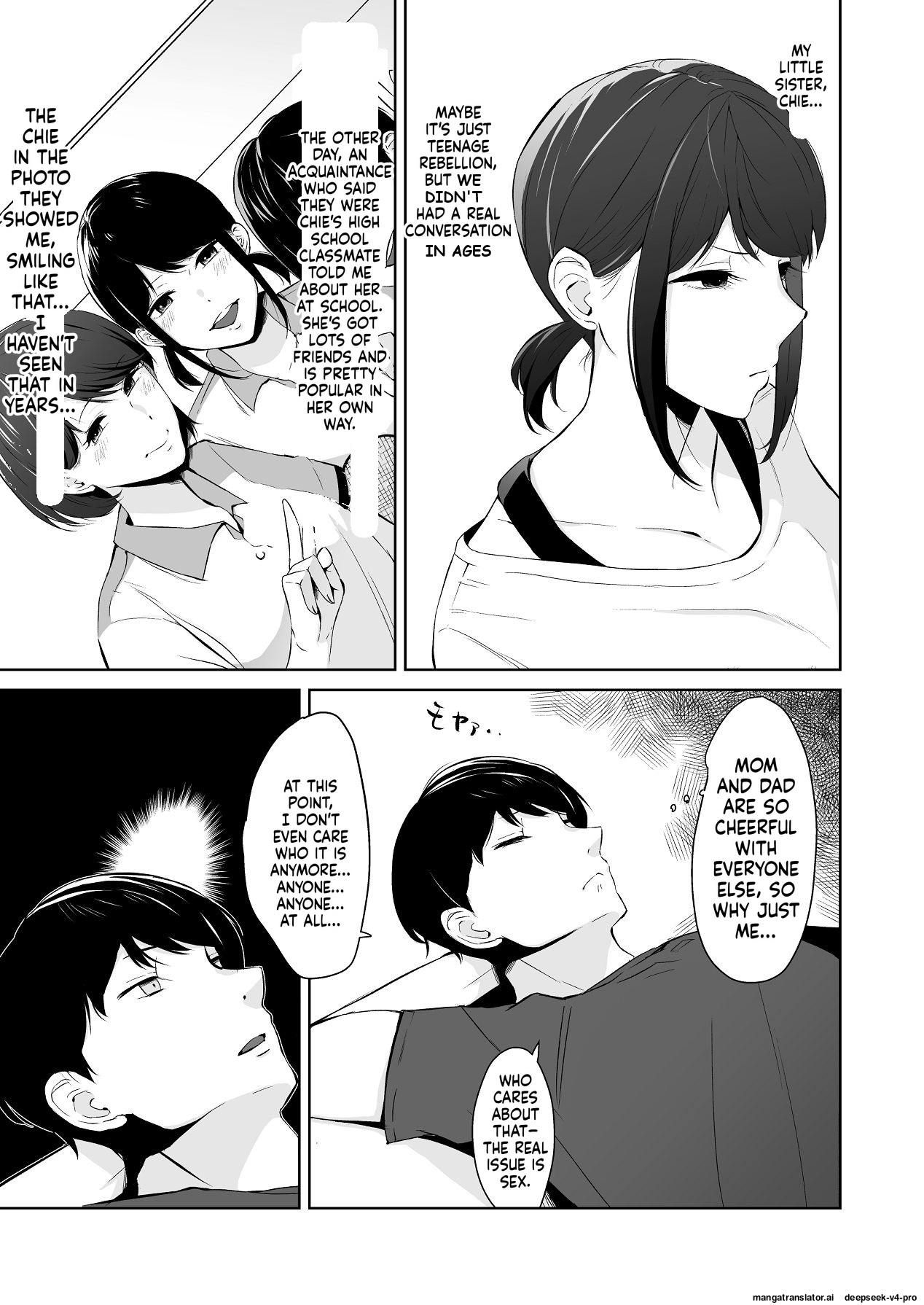 I tried hitting on my cold younger sister. Turns out she was surprisingly easy page 6 full