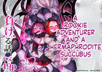 Kakedashi Boukensha Ga Futanari Inma Ni Makeru Hanashi cover