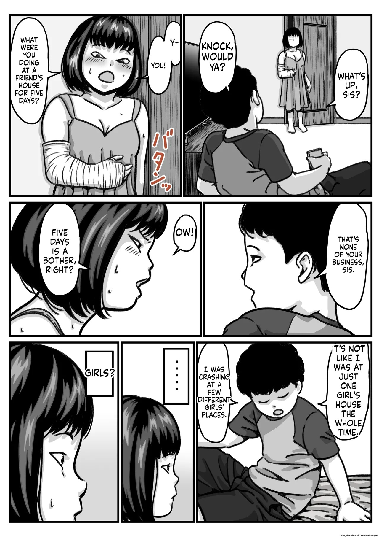 Ryouude ga Tsukaenaku nattara Otouto ga Choushi ni Noridashita! part4 page 10 full