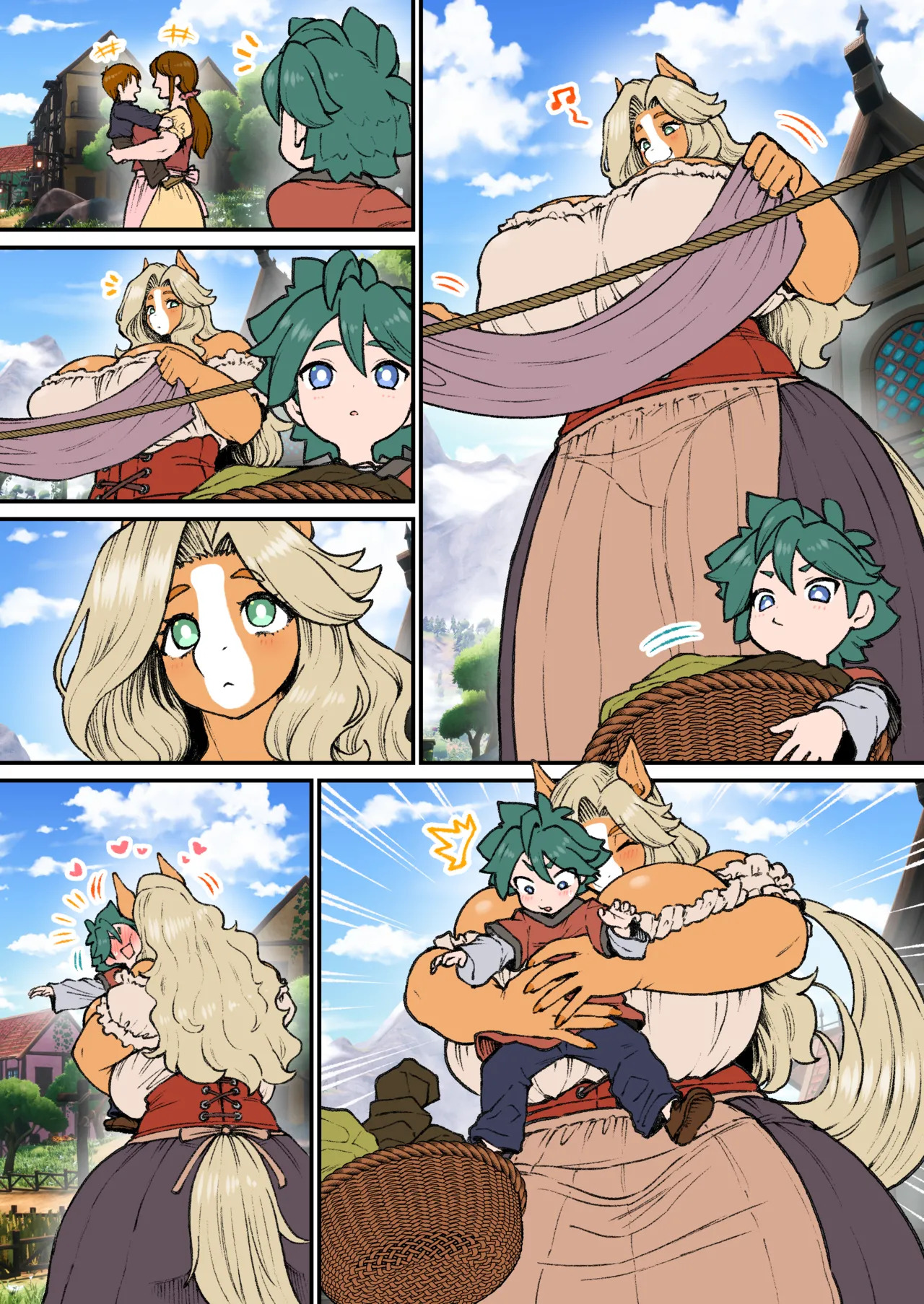 Uma no Onee-san to Shounen page 2 full
