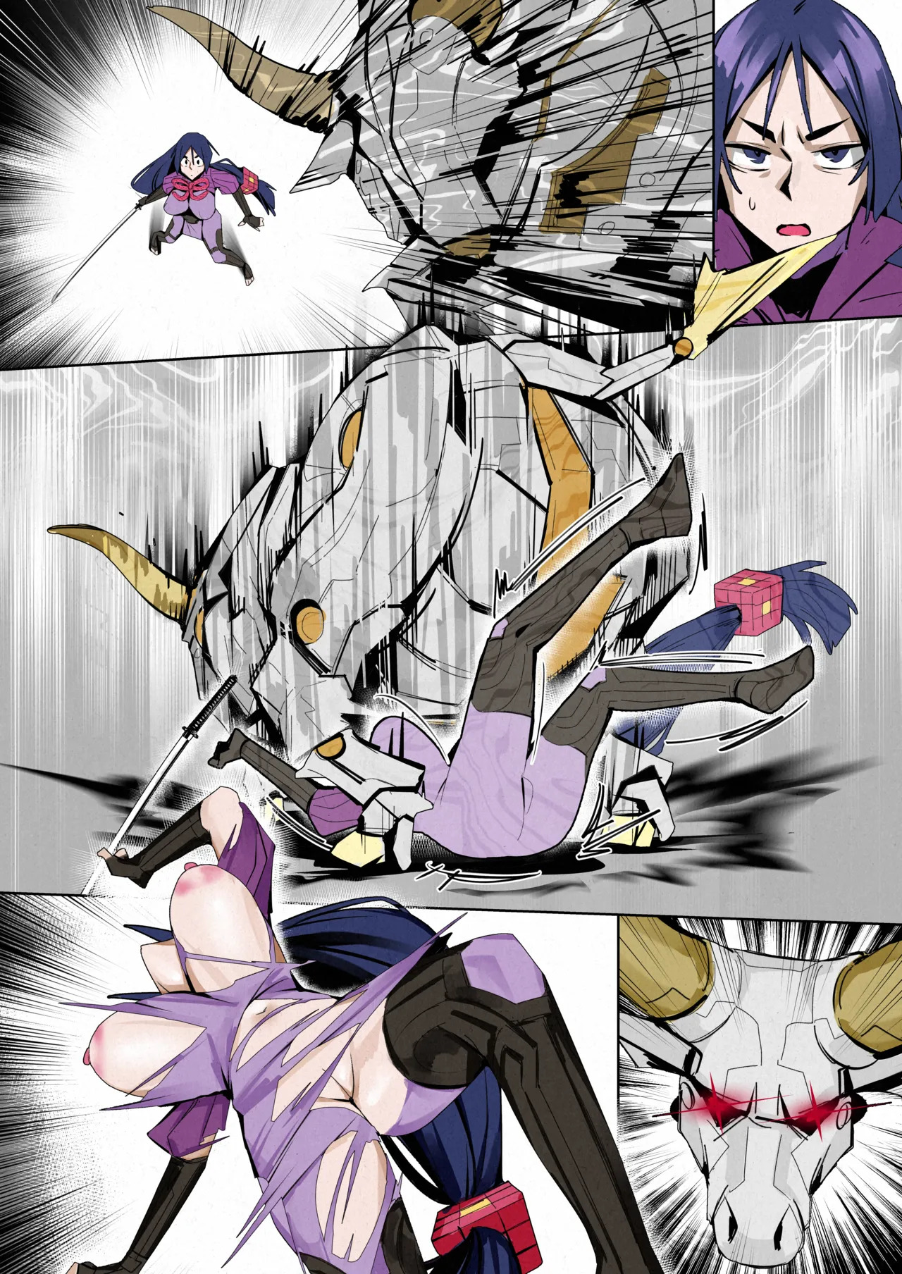 「源頼光」VS「エウロペ」+bonus page 8 full