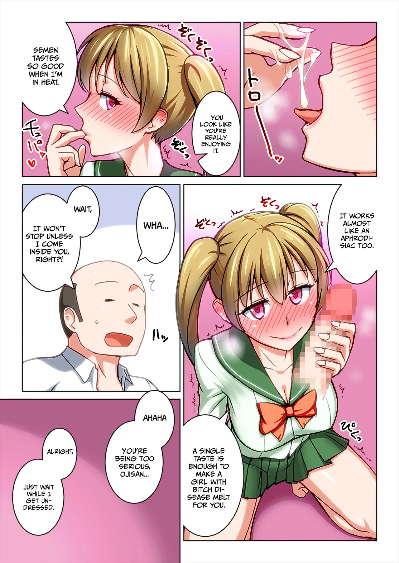 Welcome to the World of Bitch Disease: Where an Old Man Is Shared by Girls page 6 full