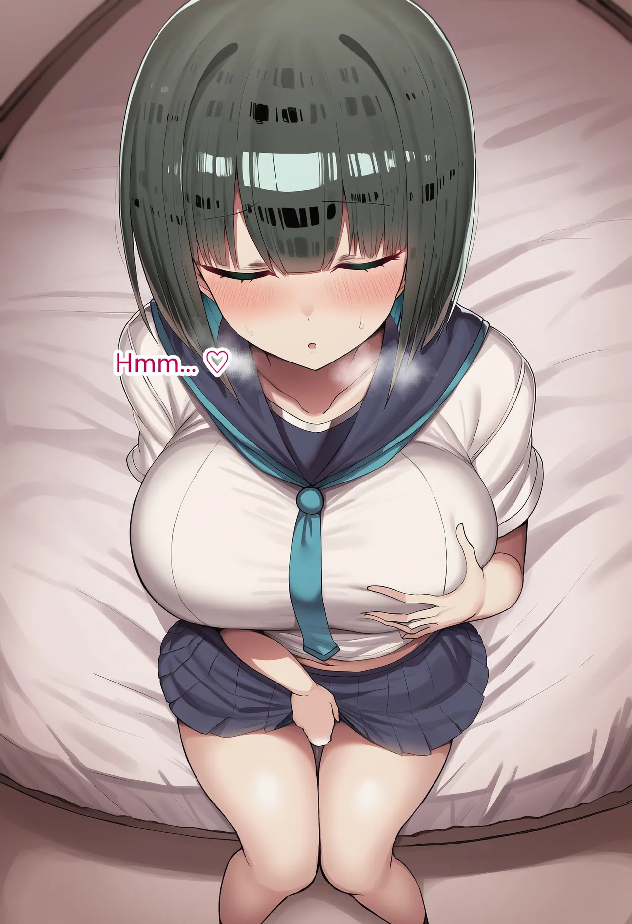 Pervert Brat vs. Black-Haired Bob-cut Girl ⑧ page 3 full