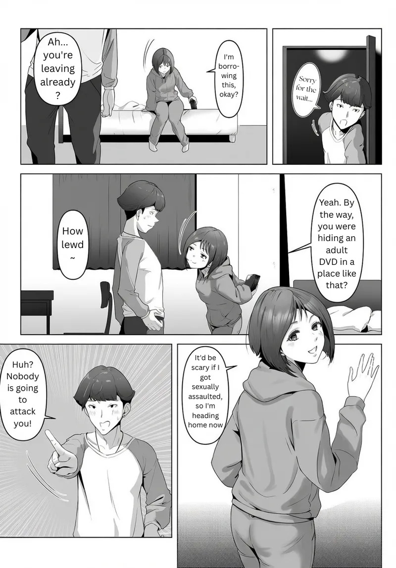 My childhood friend, right in front of my eyes... page 10 full