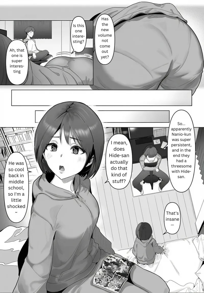 My childhood friend, right in front of my eyes... page 7 full