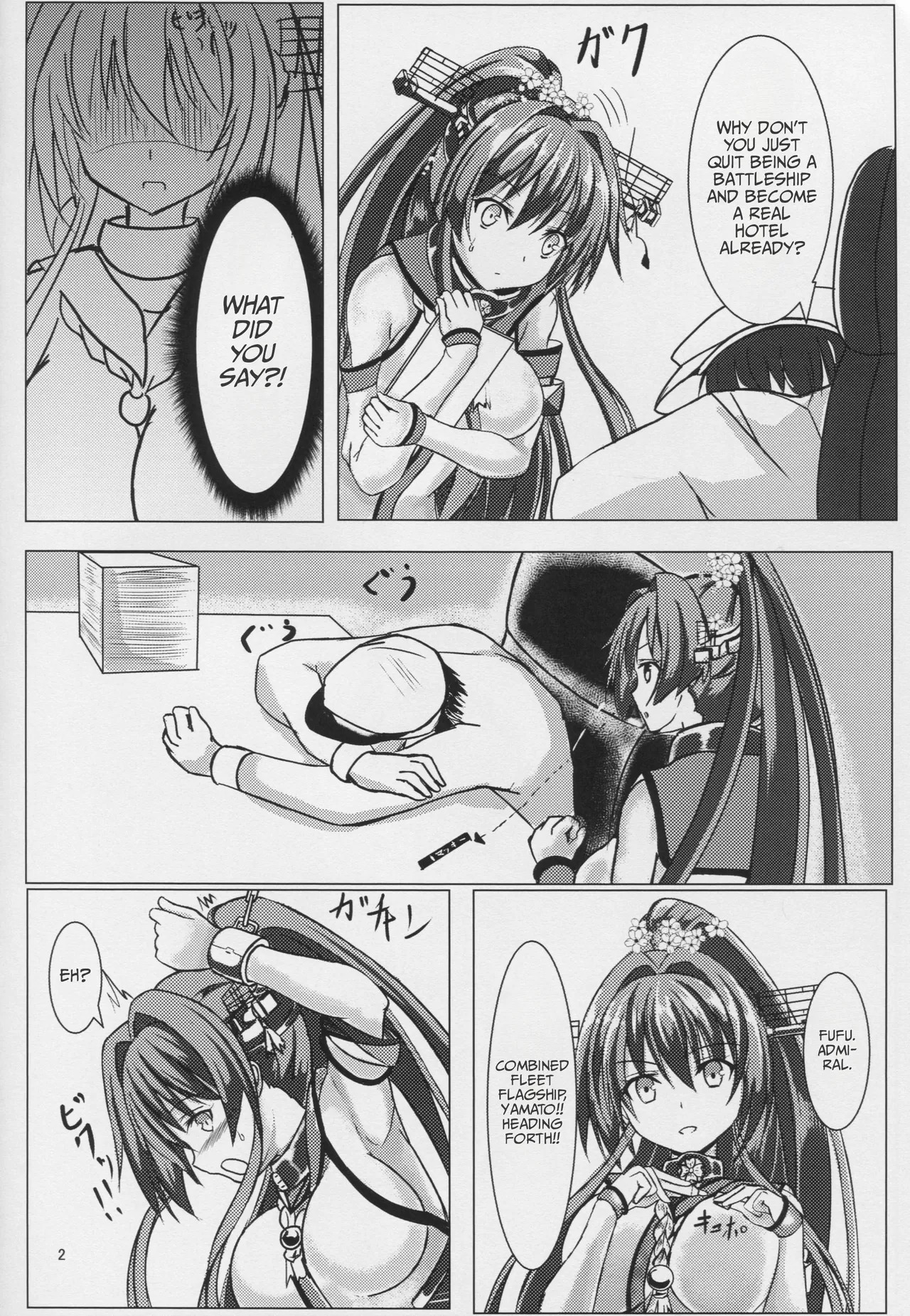Oshioki!! Yamato-san | Punishment!! Yamato-san page 3 full