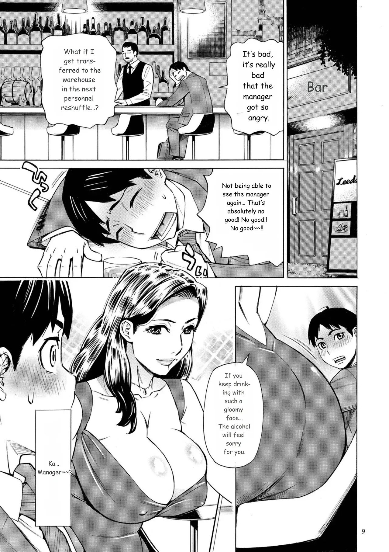 Three MILFs Fukura-ke no Inran 3 Jukujo page 9 full