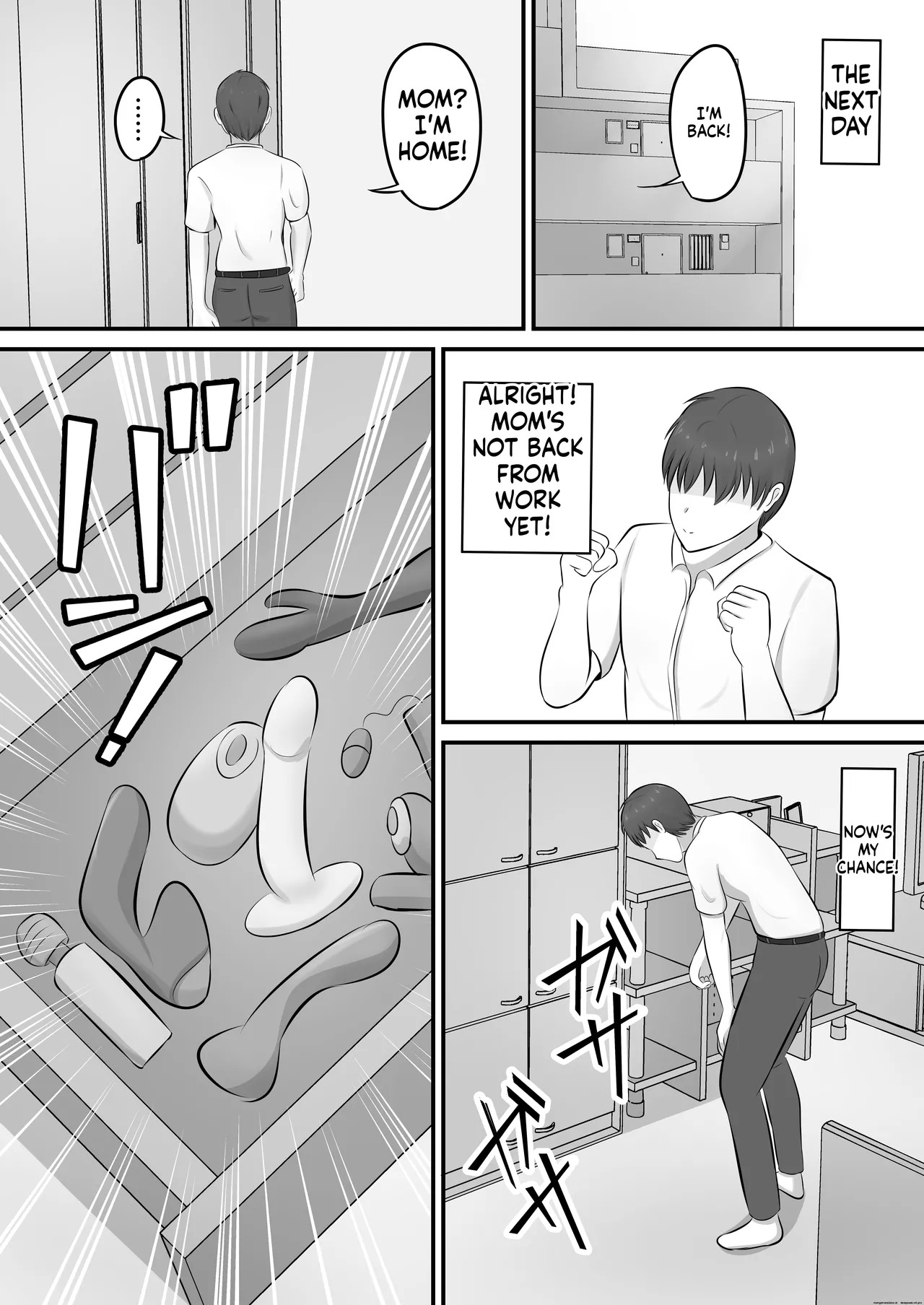 Yokkyuufuman de Fuminshou no Haha ni Yobai shita Hanashi page 8 full