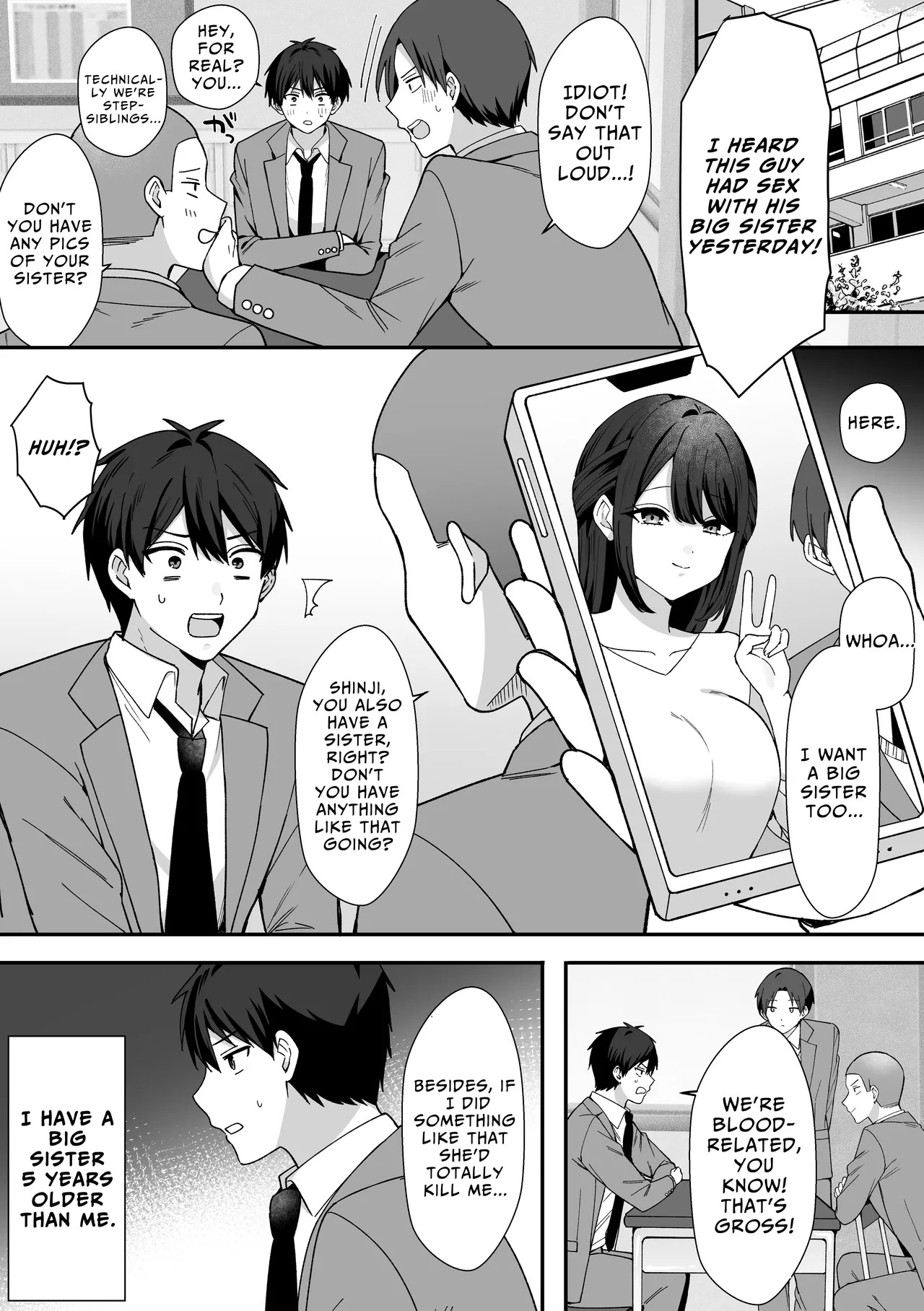 My Slightly Scary Gal Sis is Actually Super Sweet page 4 full