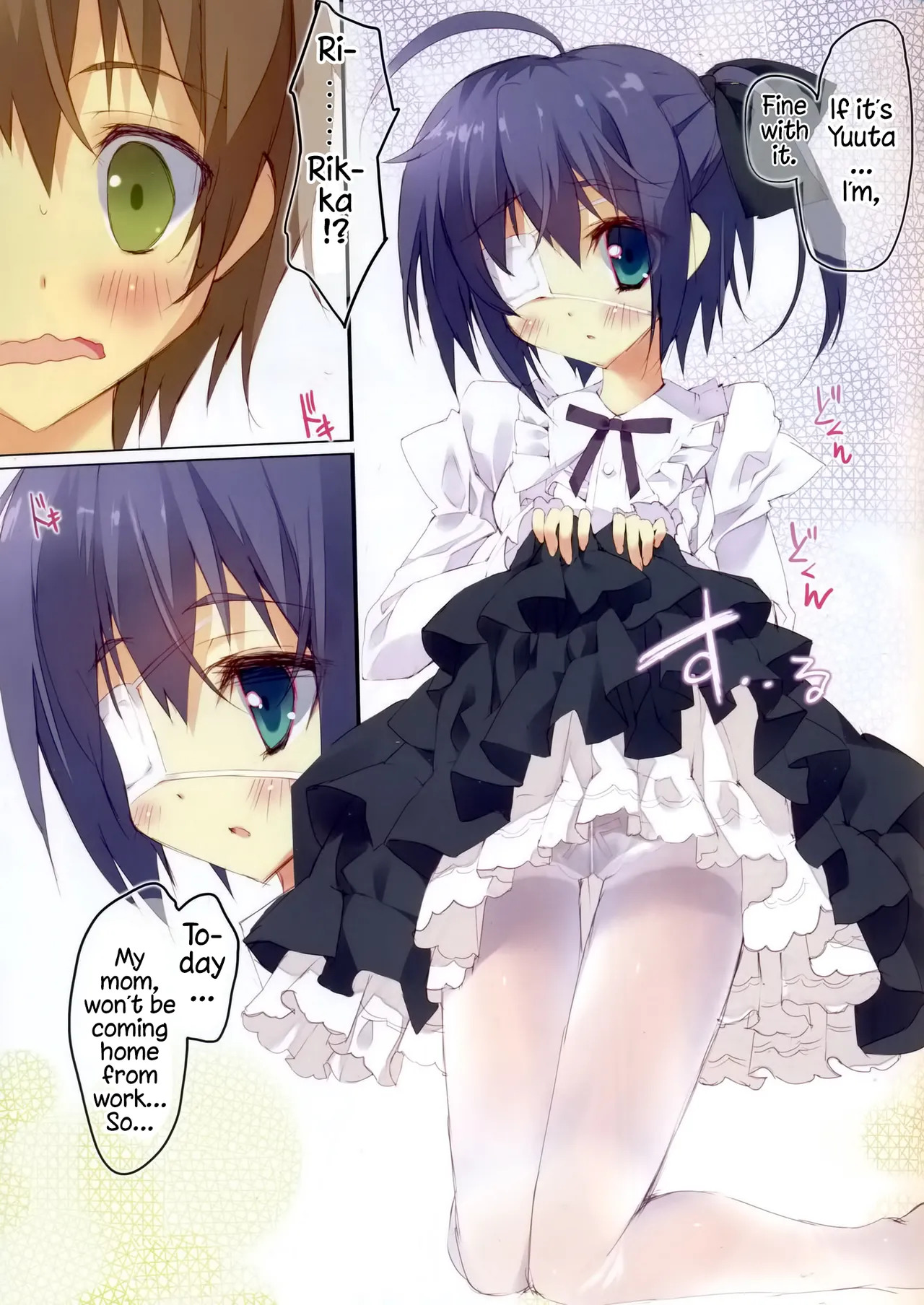 Shiro Sto Rikka-chan! | White Stockings Rikka-Chan! page 4 full