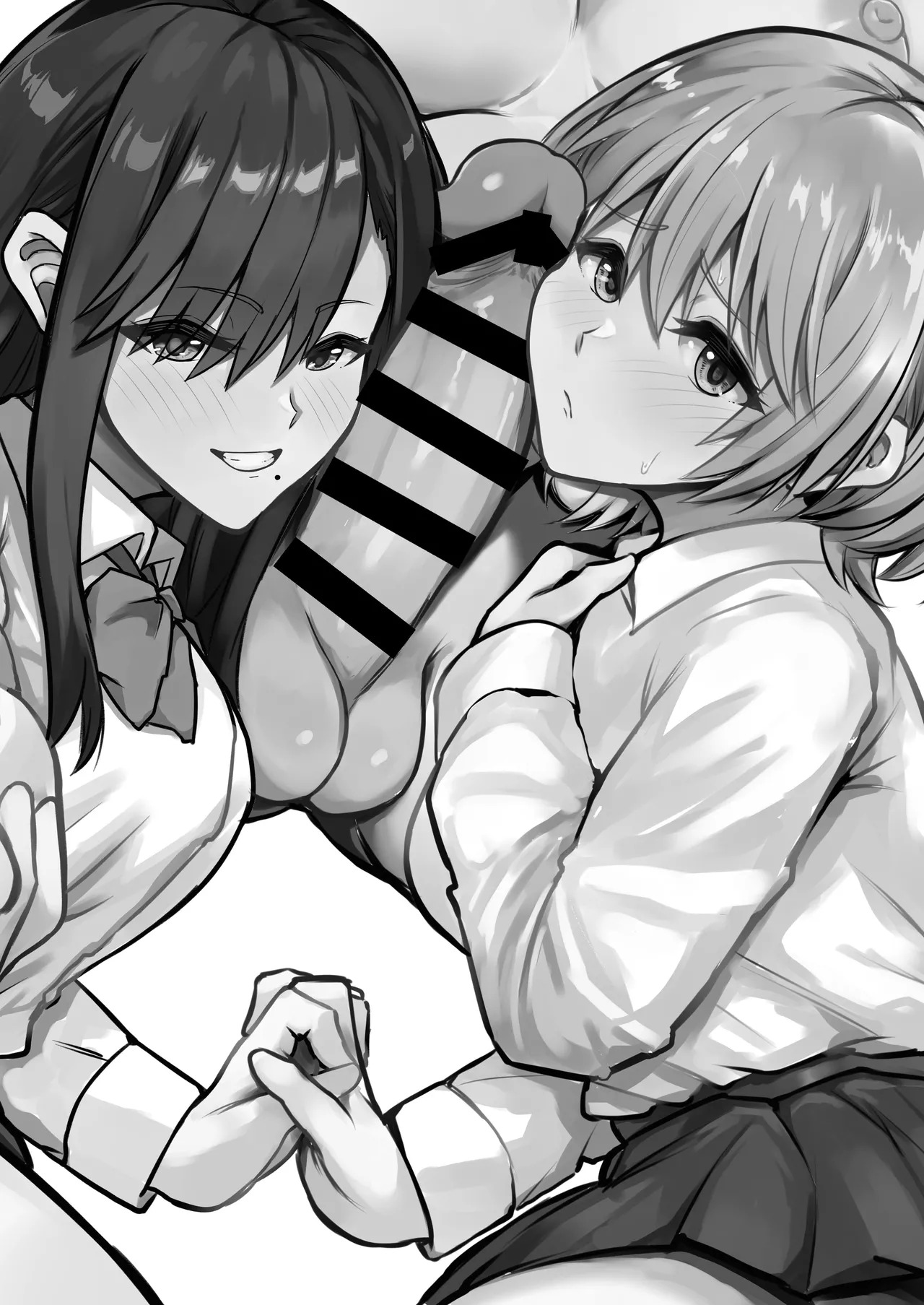 Futanari Chinpo Netorase Yuri ~Kanojo o Jibungoto Netorase-chau~ page 2 full