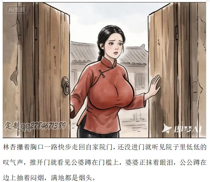 【乡野奶事】-黑暗 page 8 full