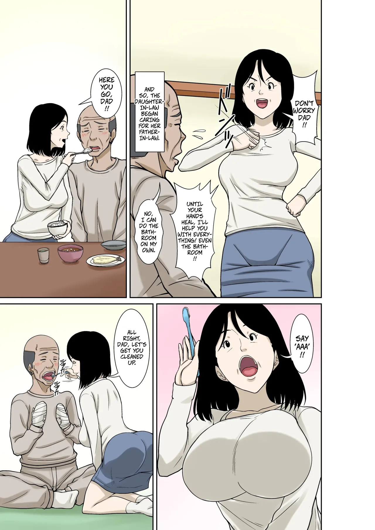 My Father-in-law Broke His Hands, So I'll Take Care of Him! page 7 full