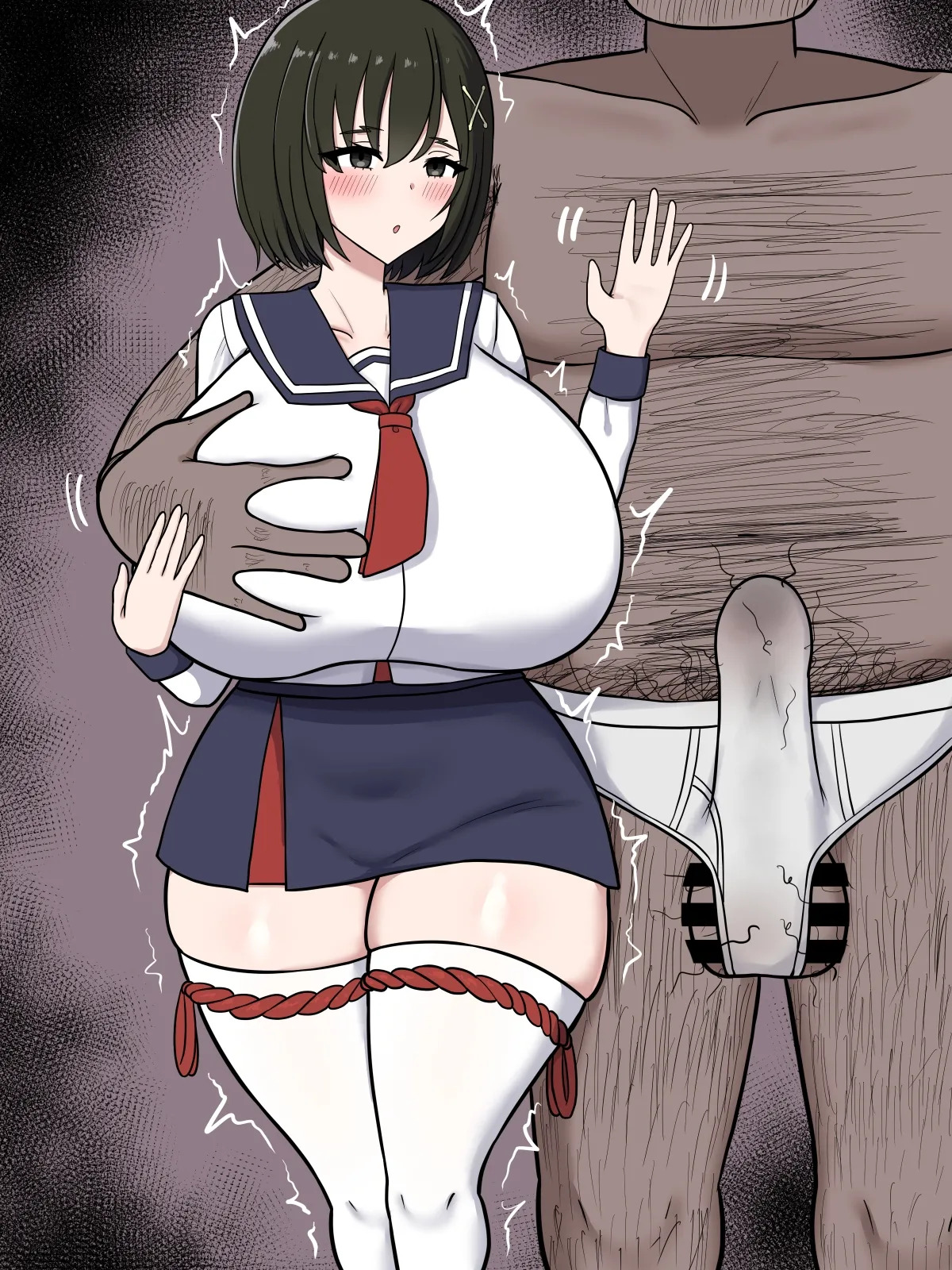 立花〇雪αがデカ〇ン先生と… page 8 full