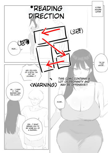 Comic about giving proper discipline to the downstairs neighbor lady... cover