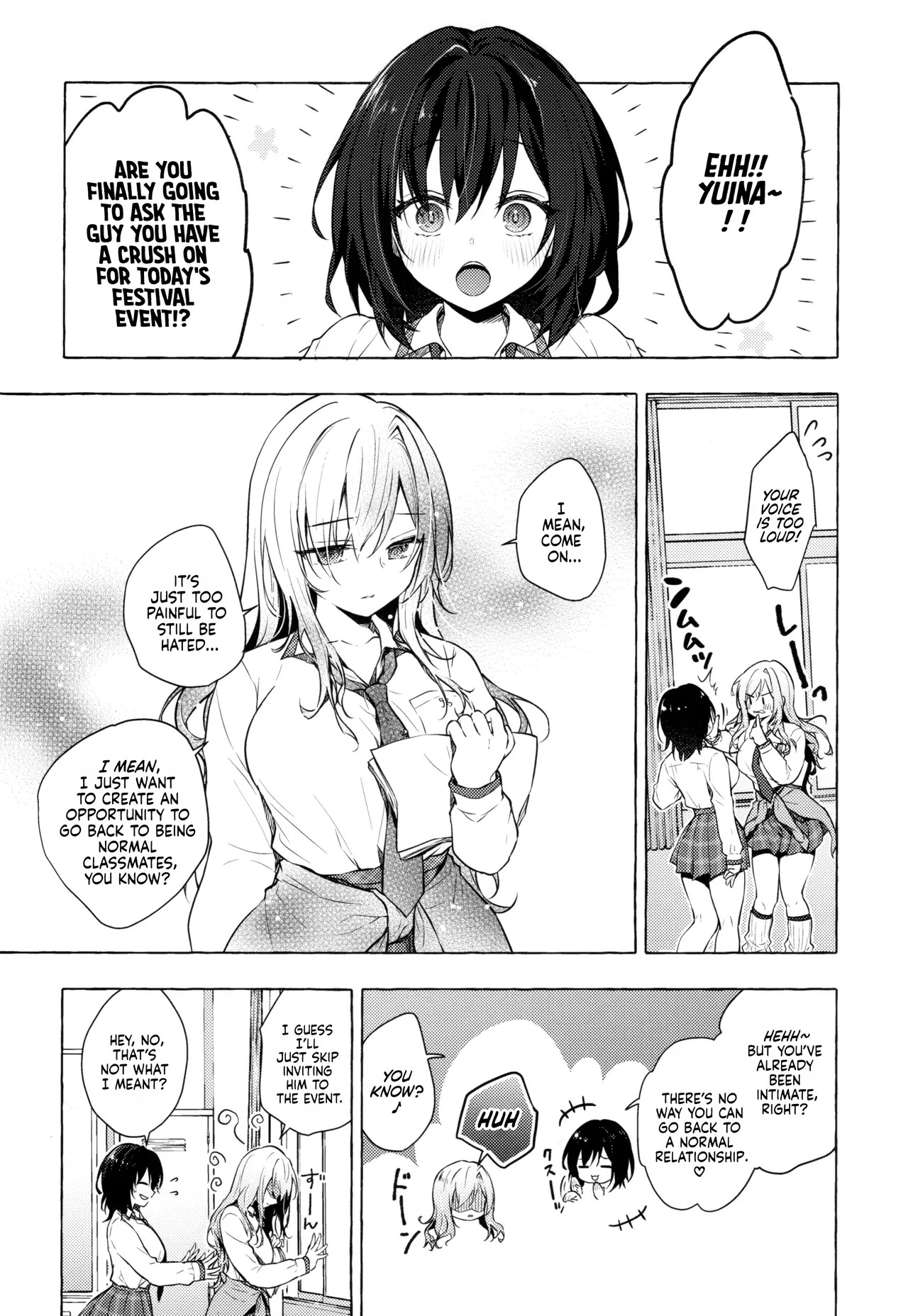 Gal Yuina-chan to Ecchi 3 -Kataomoi no Kanojo ga Boku ni Sekimen!?- | Sex with the Gyaru Yuina-chan 3 -My crush is blushing because of me!?- page 8 full