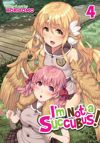 I'm not a succubus! 才不是魅魔呢！4卷 cover