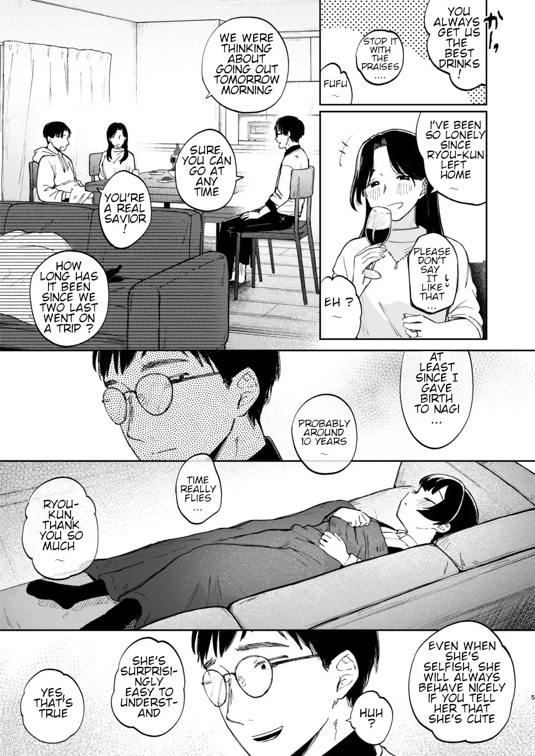 Nagi-chan to Futari ni shita Omae ga Warui yo | It's Your Fault for Leaving Me Alone with Nagi-chan page 5 full