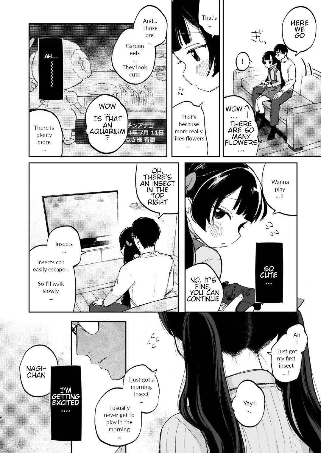 Nagi-chan to Futari ni shita Omae ga Warui yo | It's Your Fault for Leaving Me Alone with Nagi-chan page 8 full