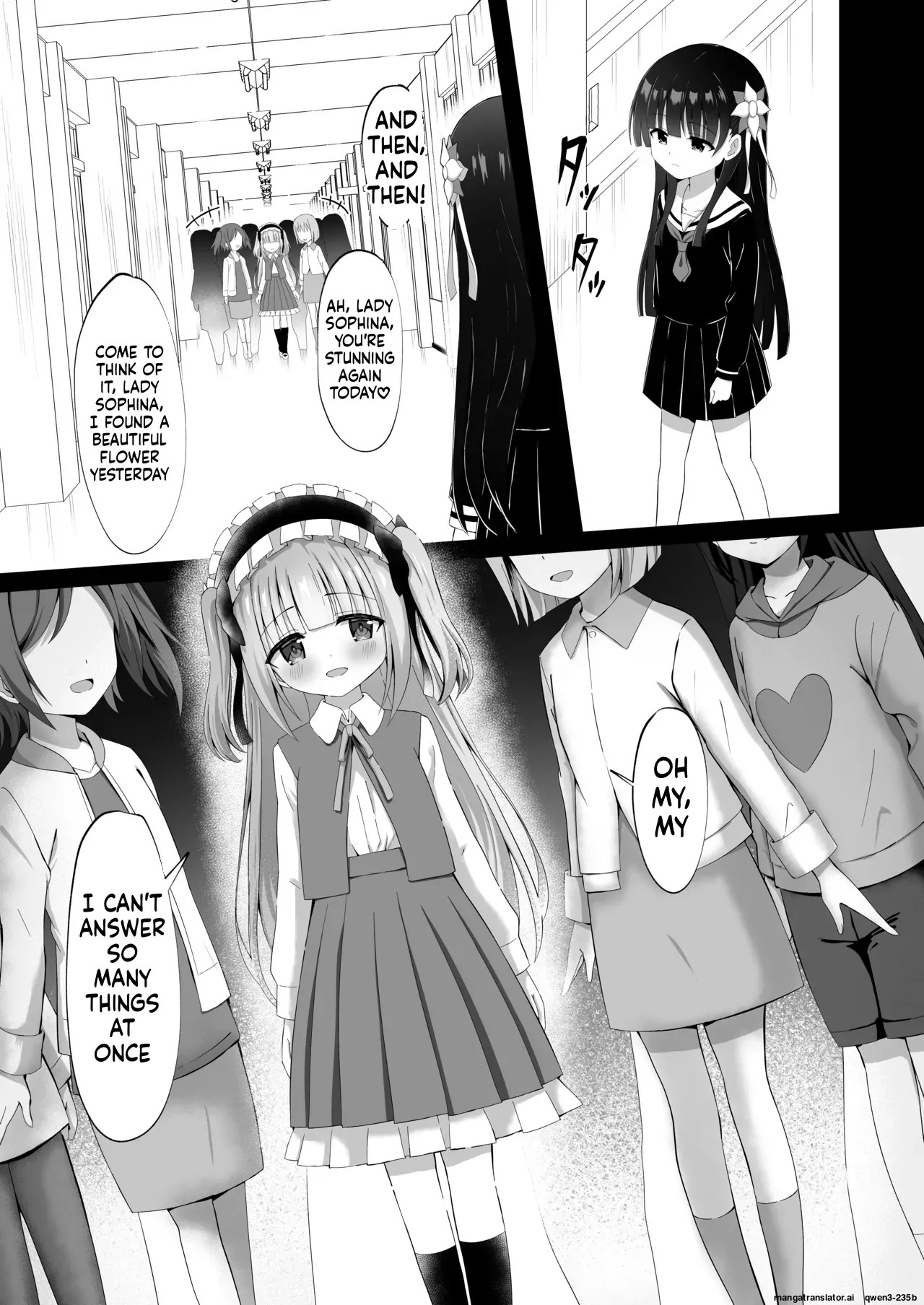 #Gakkou de Osowarechaimashita page 5 full