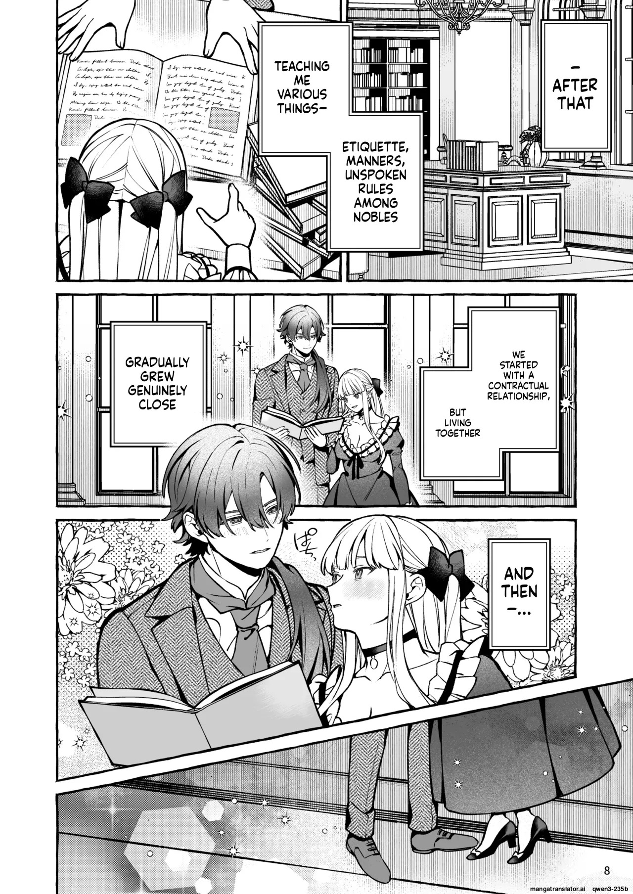 Danzai Akuyaku Reijou to Moto Shiyounin no Konyaku page 9 full