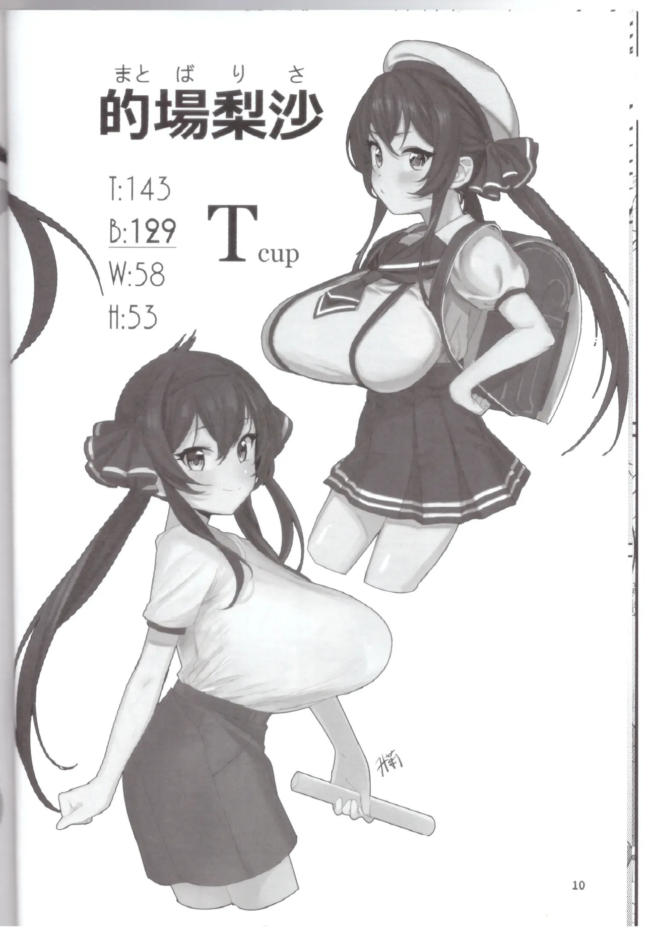 Bust size 3 digits page 9 full