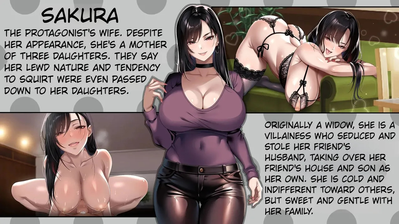 The story of a peerless father impregnating his black-haired gyaru daughter. page 5 full