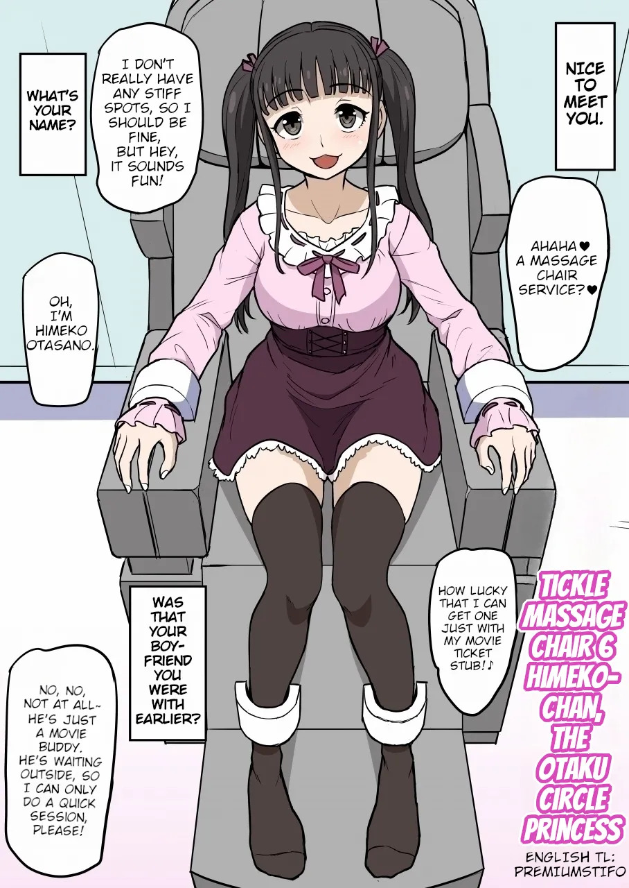Kusuguri Massage Chair 6 Otasa no Himeko-chan | Tickle Massage Chair 6: Himeko-chan, The Otaku Circle Princess page 3 full