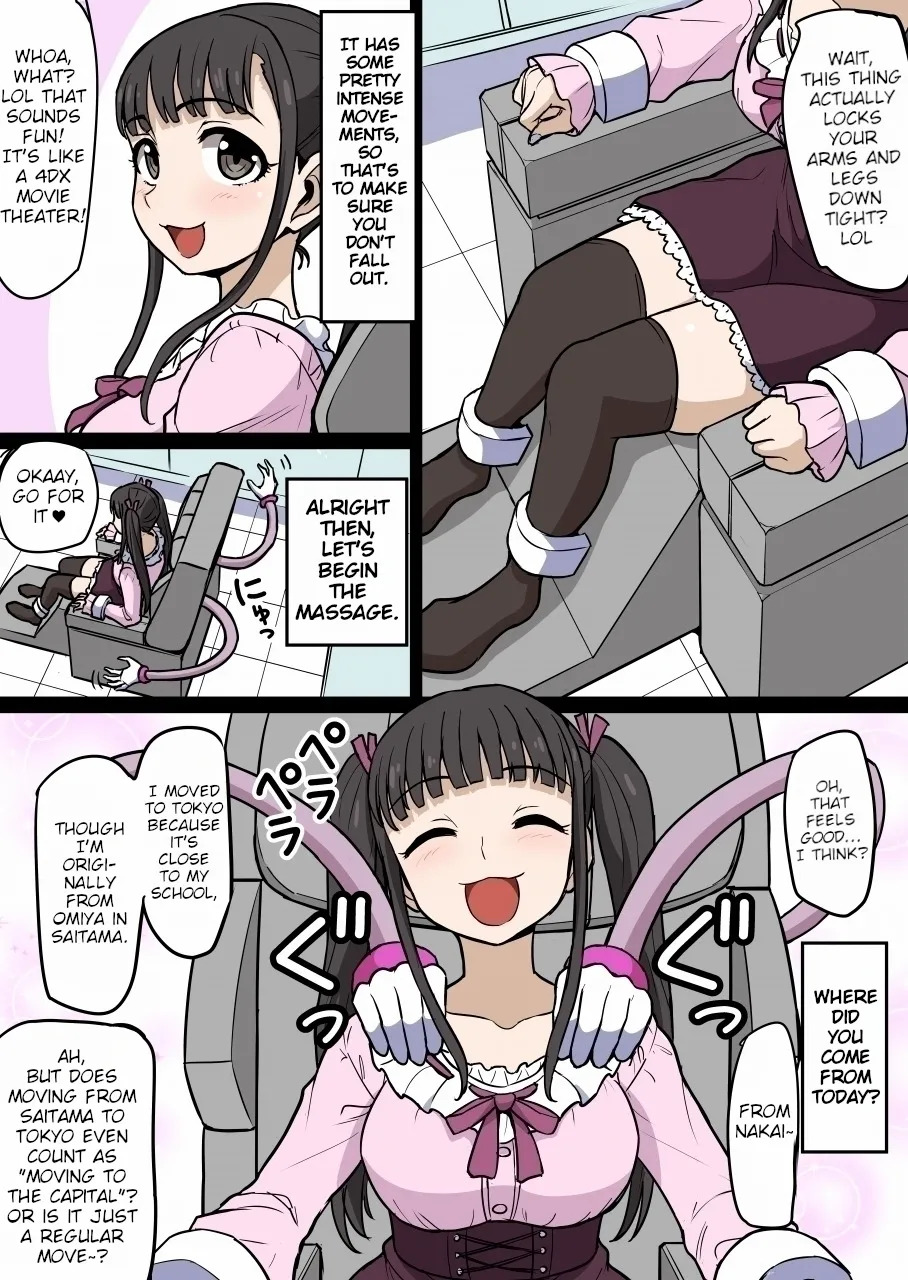 Kusuguri Massage Chair 6 Otasa no Himeko-chan | Tickle Massage Chair 6: Himeko-chan, The Otaku Circle Princess page 4 full