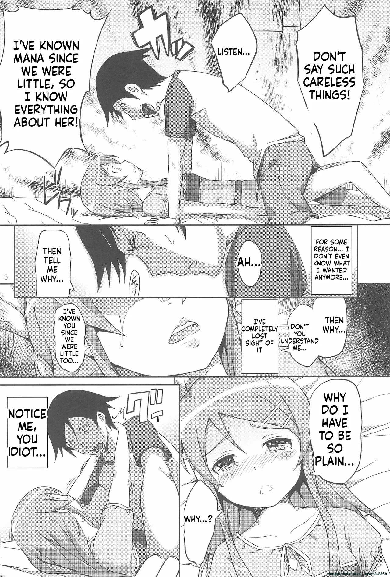 Maji de Ore no Imouto ga Koi o Shita Rashii zo | Seriously, My Little Sister Has Fallen in Love page 8 full