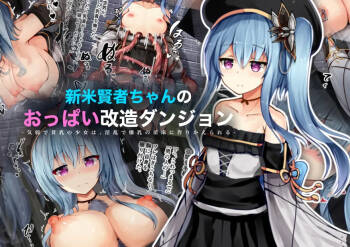 Shinmai Kenja-chan no Oppai Kaizou Dungeon -Kiyowa de Hinnyuu no Shoujo wa, Inran de Bakunyuu no Naedoko ni Tsukurikaerareru- cover