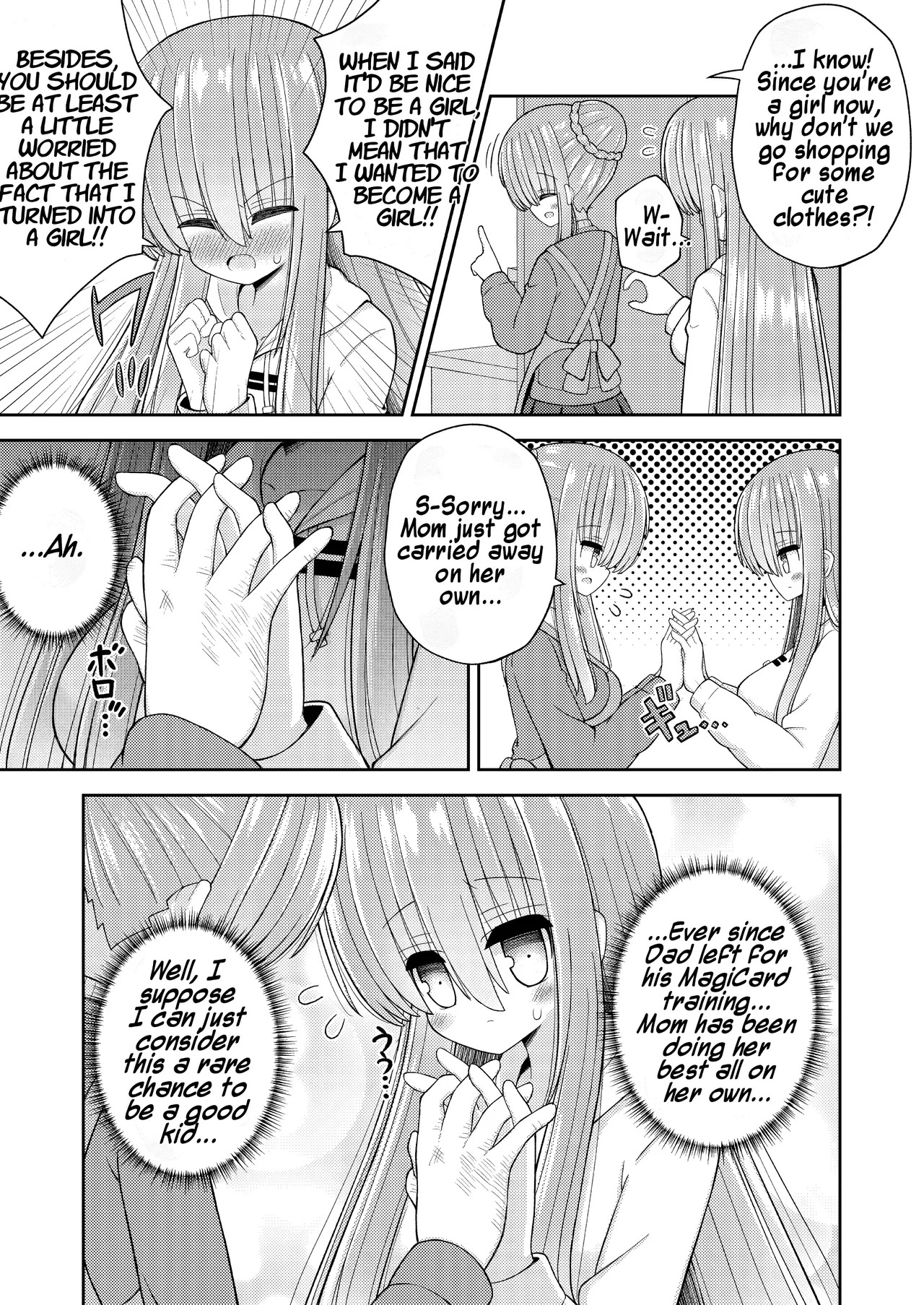 Forced Gender Transformation ~I, the Protagonist, Became the Heroine~ | Kyousei Nyotaika de Shujinkou no Ore ga Hiroin ni page 8 full