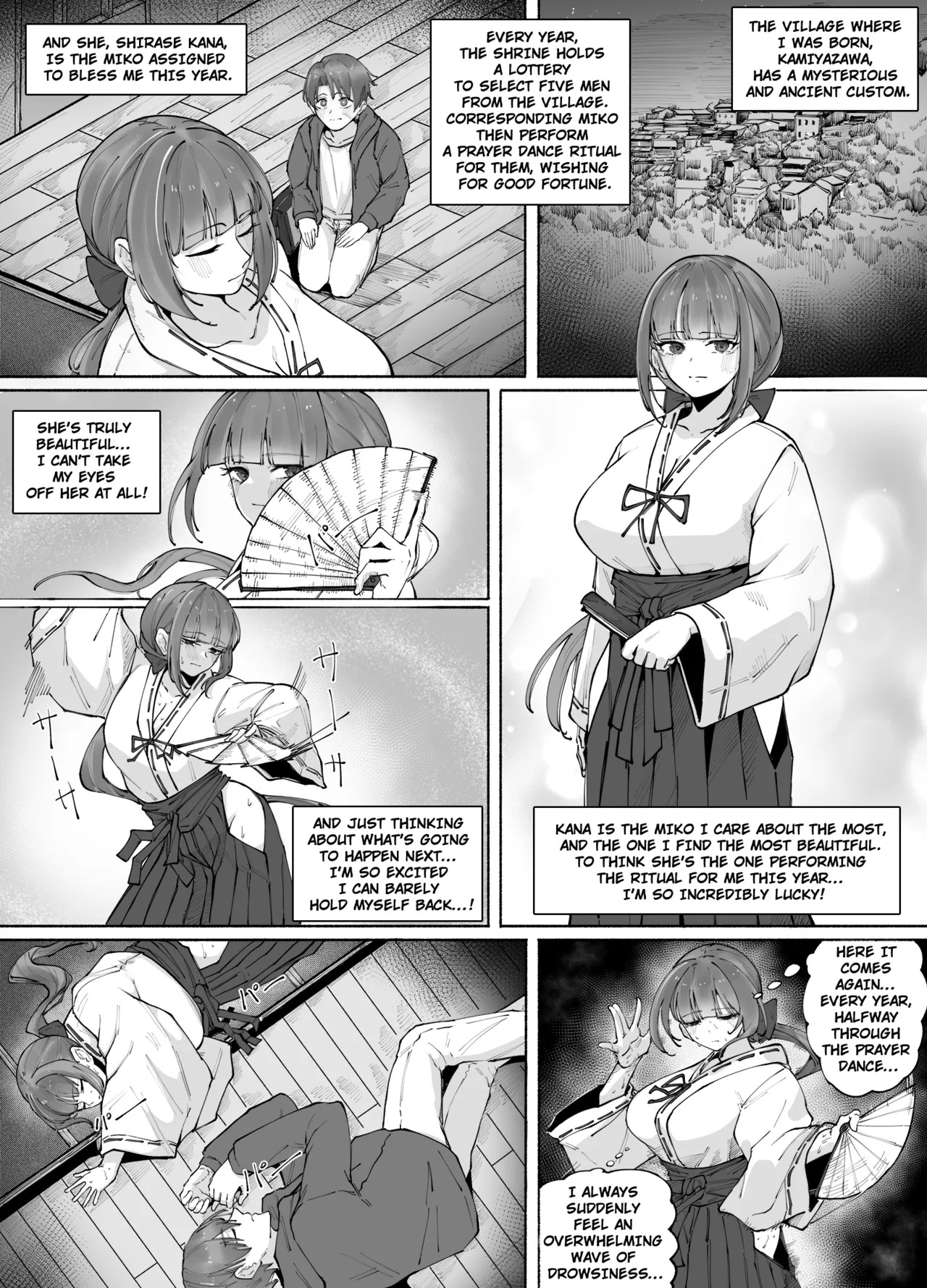 The Night of the Possessed Miko page 2 full