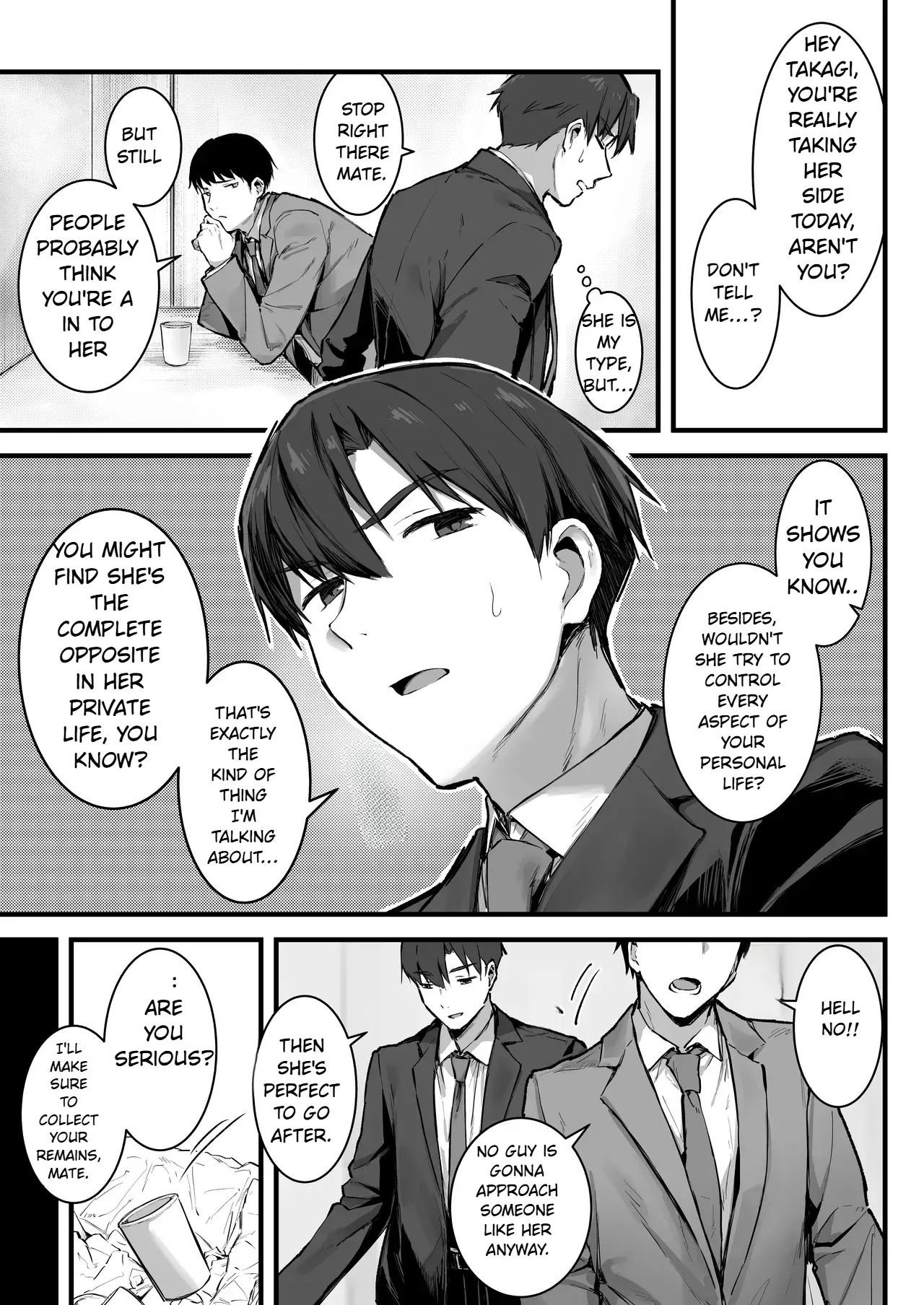 Rockydou , Pride no Takai Onna Joushi ga Kouhai Otoko ni Wakara sareru Hanashi page 6 full