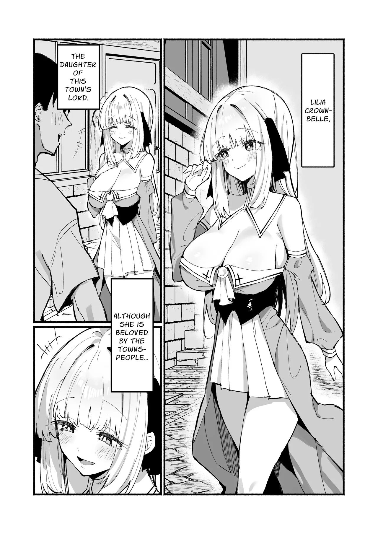 Ojou-sama Kanzen Haiboku. 2 ~Otoko-tachi no Akogareno Kizoku Musume ga, Itsu demo Kainushi Chinpo o Ukeireru You ni naru made~ | TOTAL DEFEAT 2 ~preciously raised noble family daughter begs for commoner dick~ page 2 full