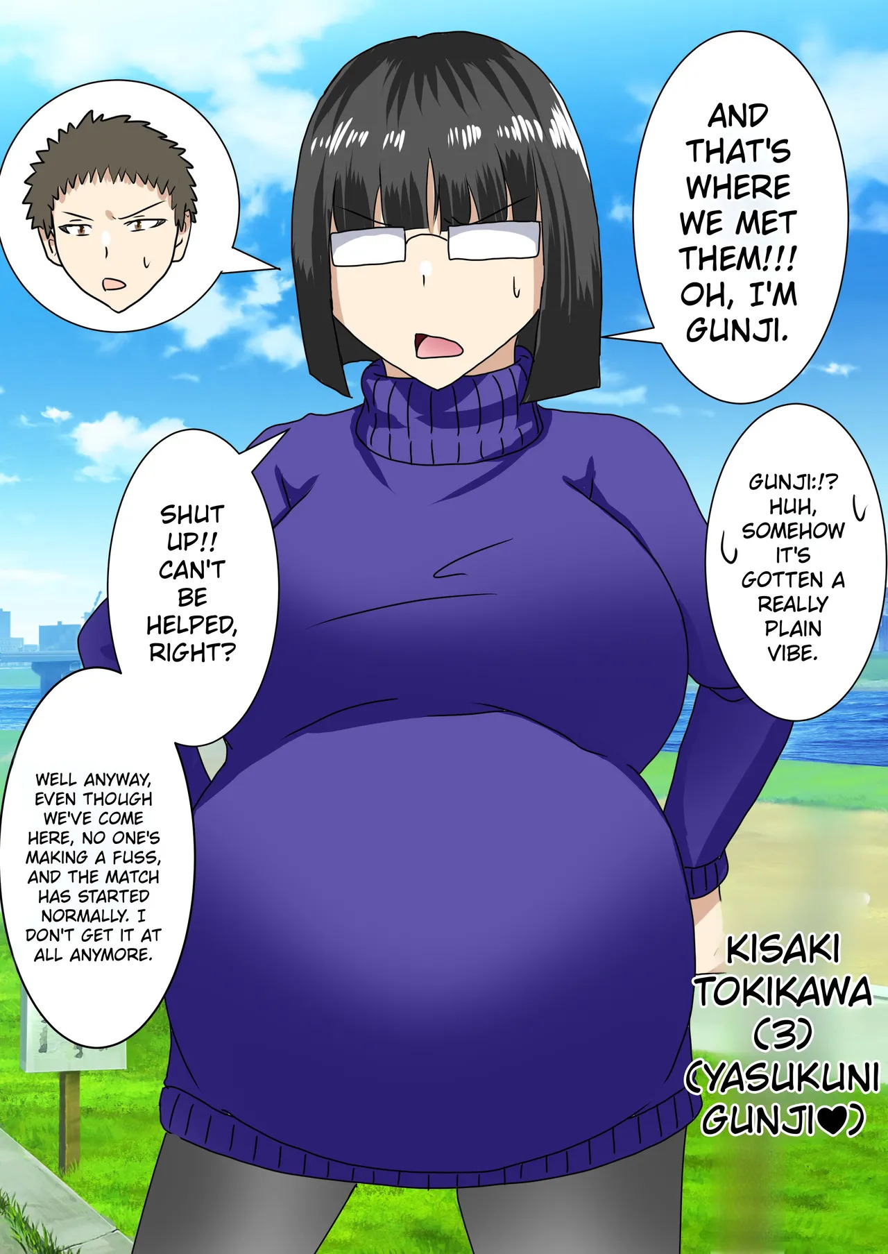When I woke up this morning, I had turned into a pregnant woman with huge breasts… page 5 full
