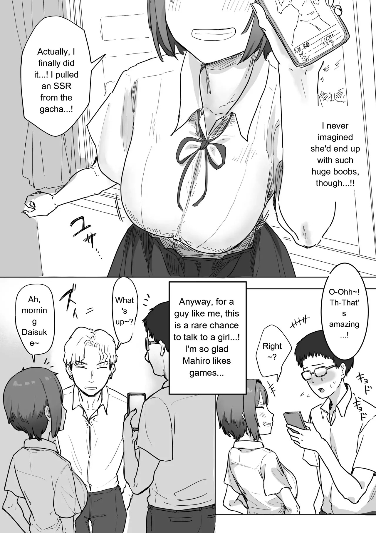 IF: Gokinjo-sama ni Tanemaki Dekiru Sekaisen no Hanashi ~Mukashinajimi Doukyuusei no Baai~ | IF: A Story About a Worldline Where You Can Sow Seeds Among Your Neighbors — The Case of an Old Classmate page 10 full