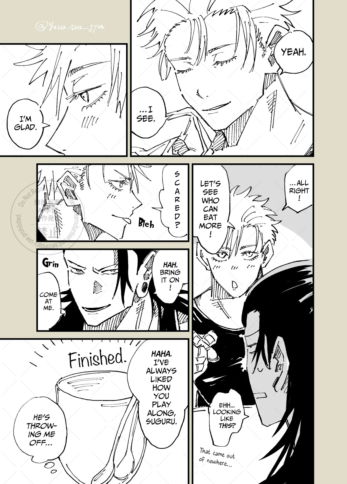 The Room You Can’t Leave Until You Complete 3 Prompts – Jujutsu Kaisen dj page 6 full