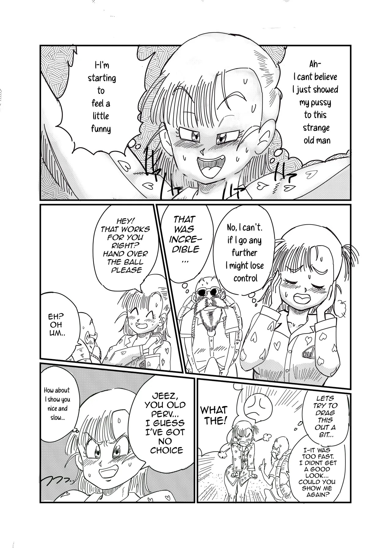 Operation Bulma: No Panties! page 6 full