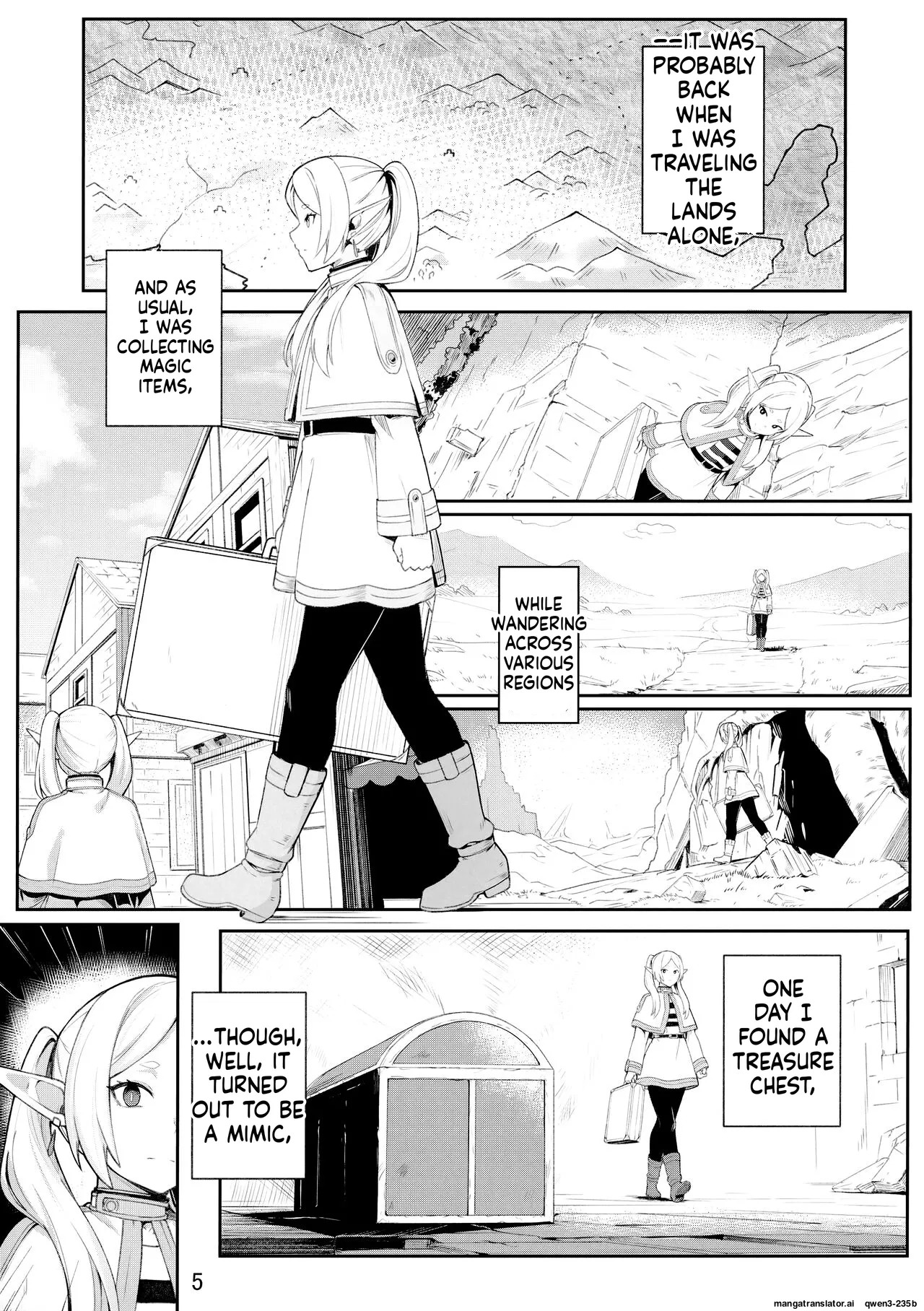 Frieren's Chotto H na Hon page 6 full